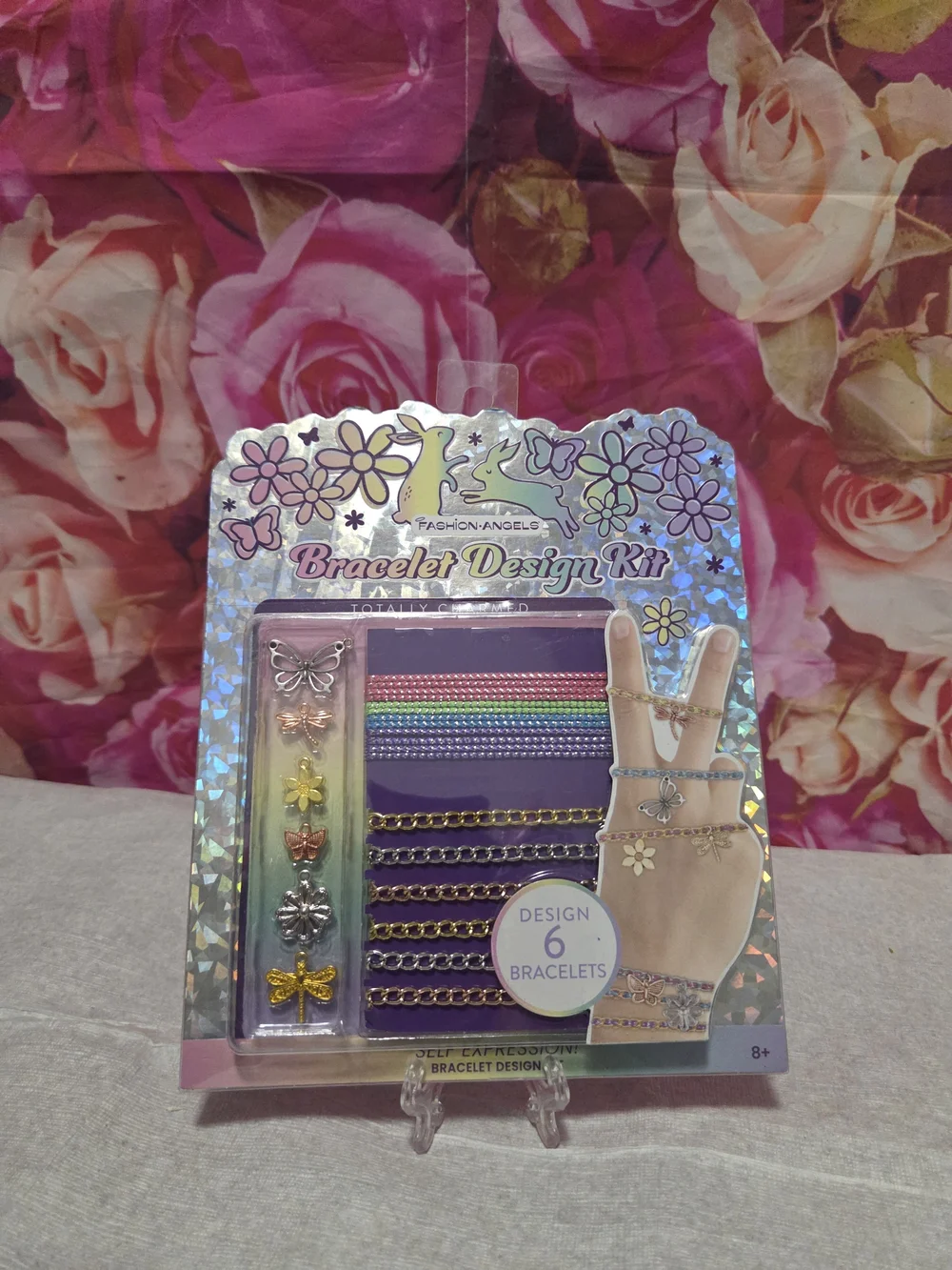 Bracelet Design Kit - Pink & Multicolor Kids Bracelet Set